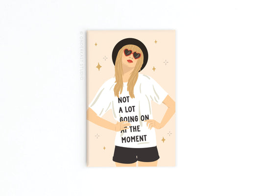 Lettering short sleeves  Refrigerator Magnet