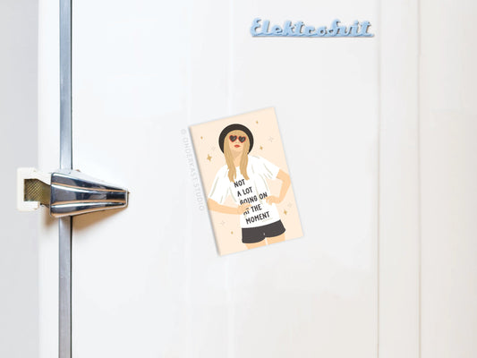 Lettering short sleeves  Refrigerator Magnet
